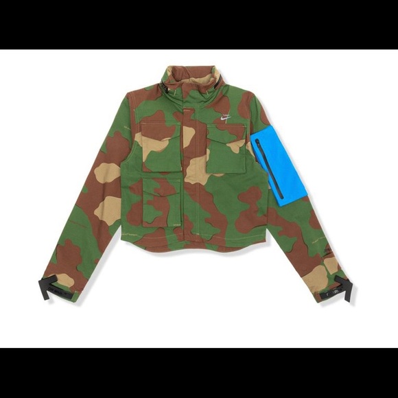 Off-White x Nike Virgil Camo Palm Green Jacket - Picture 4 of 6